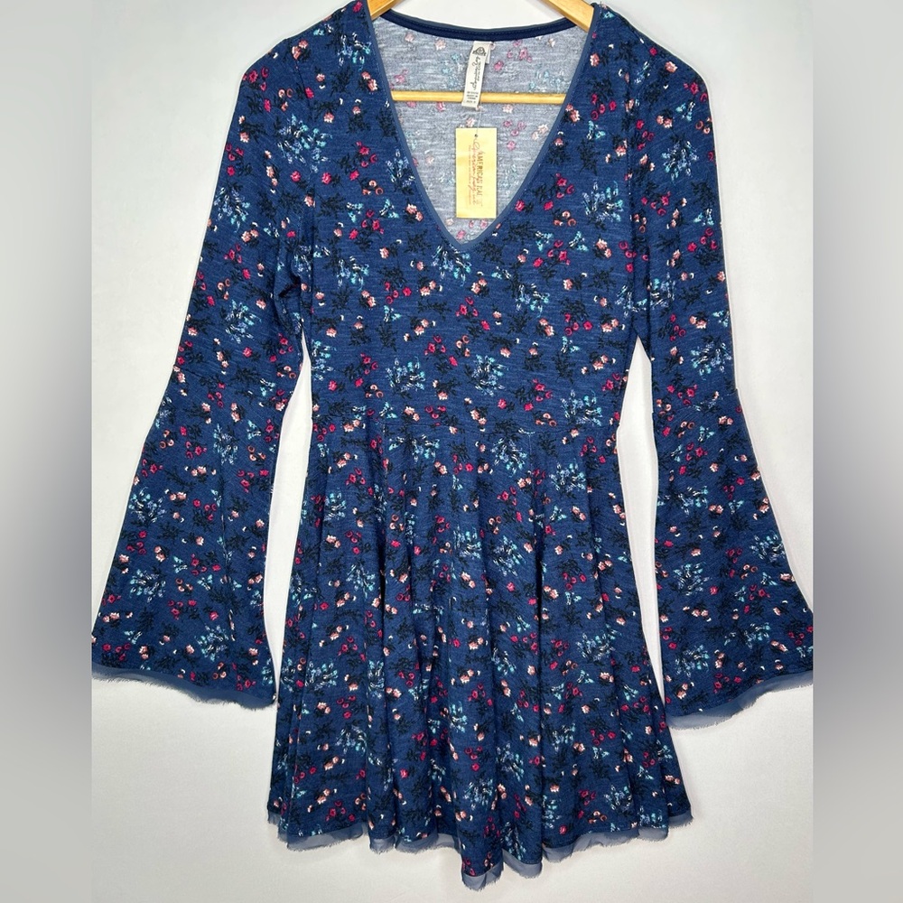 American Rag Blue Floral Dress